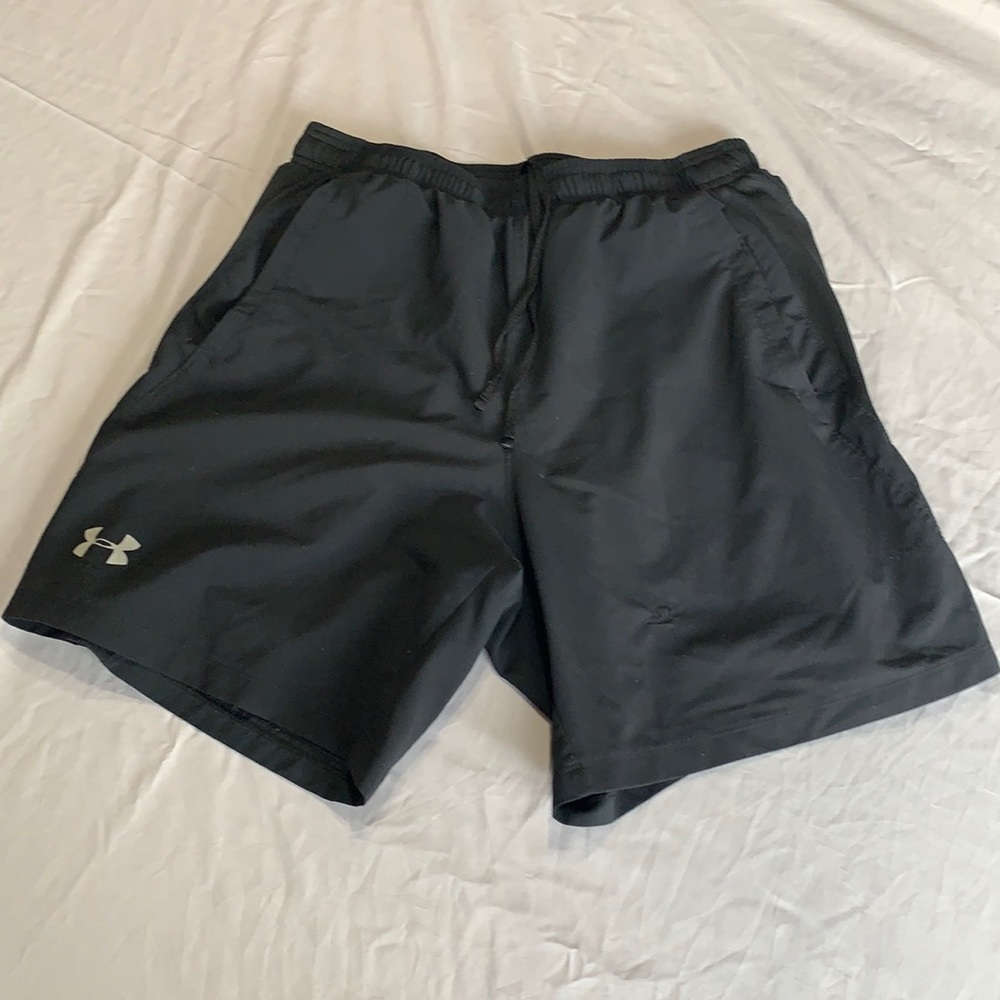 Men’s UA swift 7inch athletic shorts - black